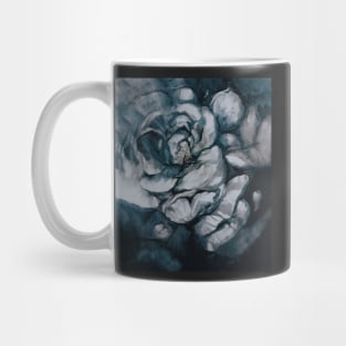 Flower Power in black and grey Mug